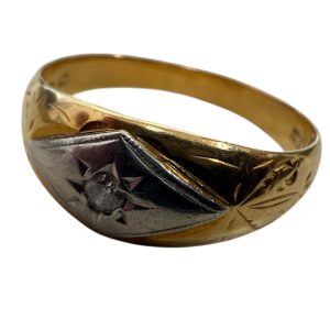 K18/Pm刻印 リング